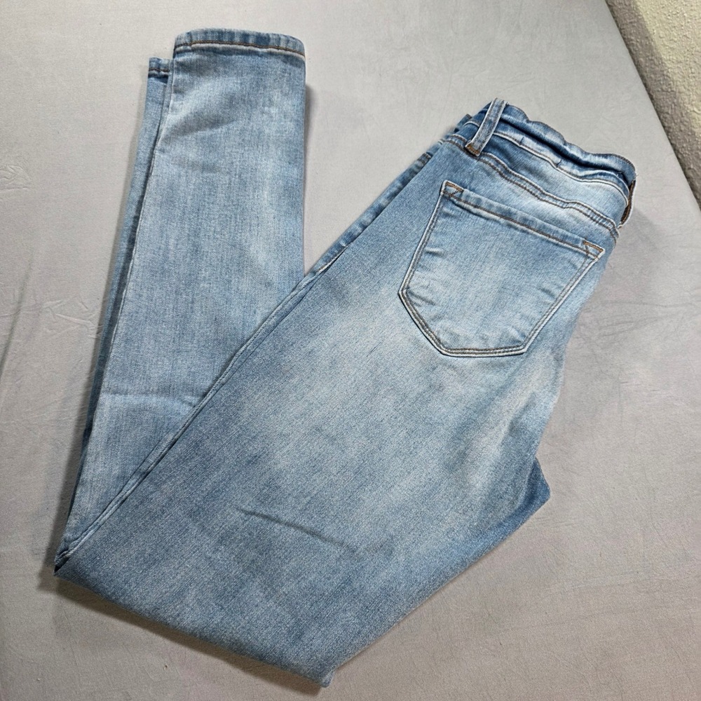 KanCan‎ Light Wash High Rise Skinny Jeans KC11214L Size 7/27 Blue Stretch Denim